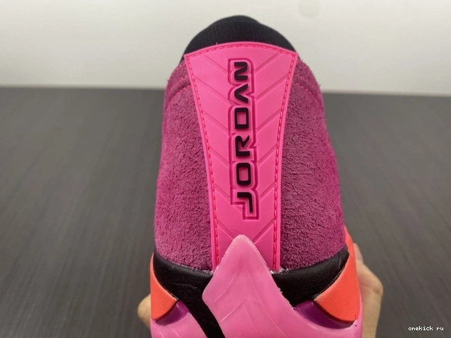 Chep Onekick DH4121-600 Pink (W) Retro 14 Shocking Low Jordan 0619